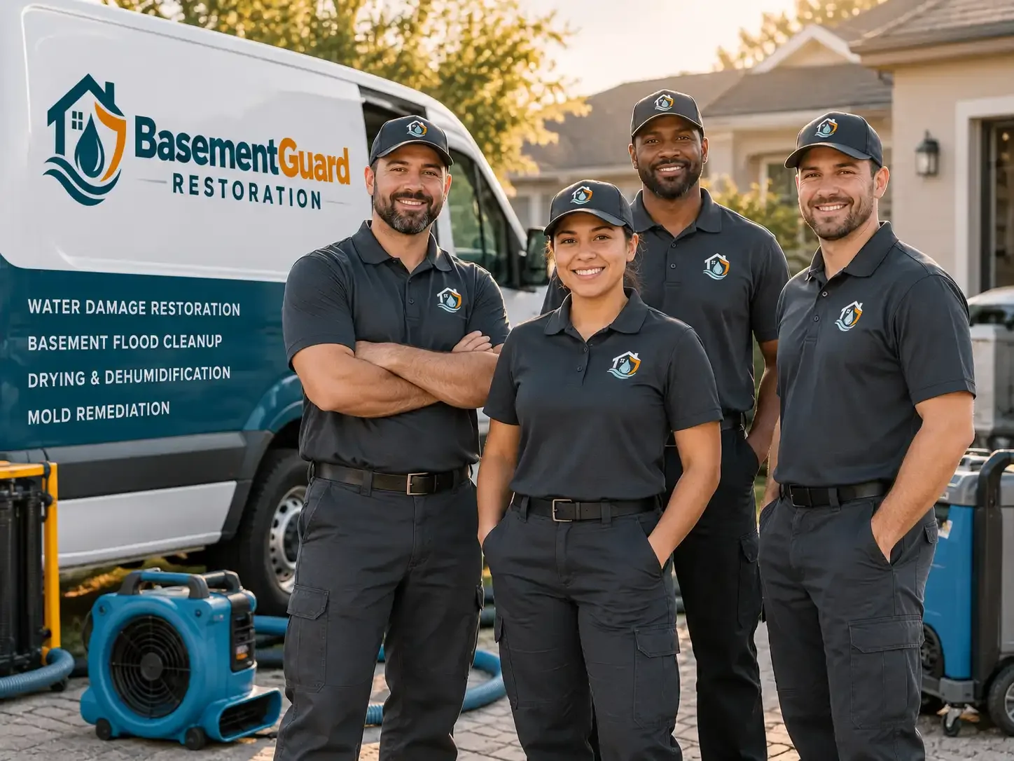 Basement Water Damage Restoration company in Three Rivers, MI